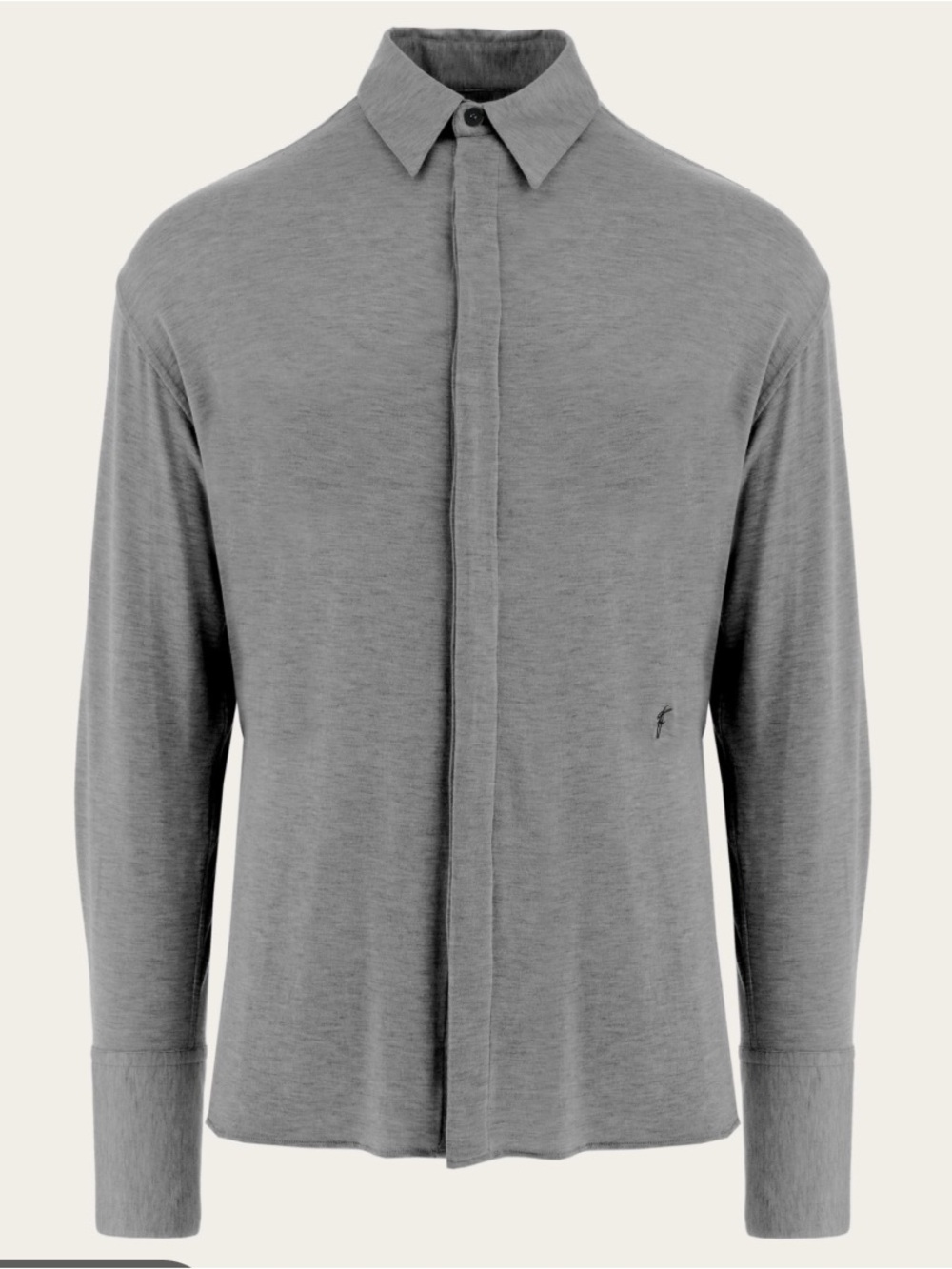 Salvatore Ferragamo Jersey gray men xxl